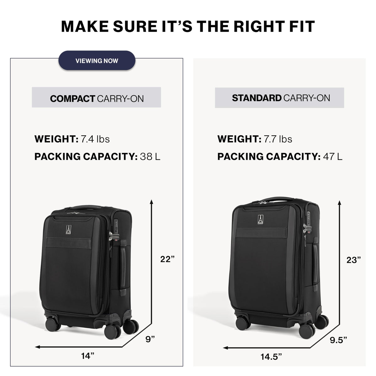 VersaPack+ Softside Carry (Compact Carry On / Elemental Blue)