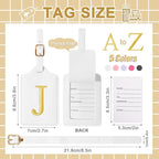 Personalized Initial Luggage Tags - Image 2