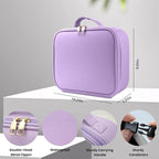 Travel Makeup Bag with LED Mirror and Light Travel Makeup Case Cosmetic - Image 5
