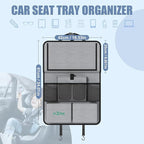 Car Backseat Organizer with Tablet Holder, 11 Storage Pockets with Foldable - Image 7