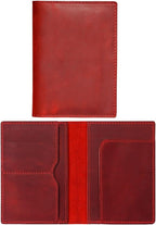 HIFA Leather Passport Holder, Handmade Passport Cover by HIFA