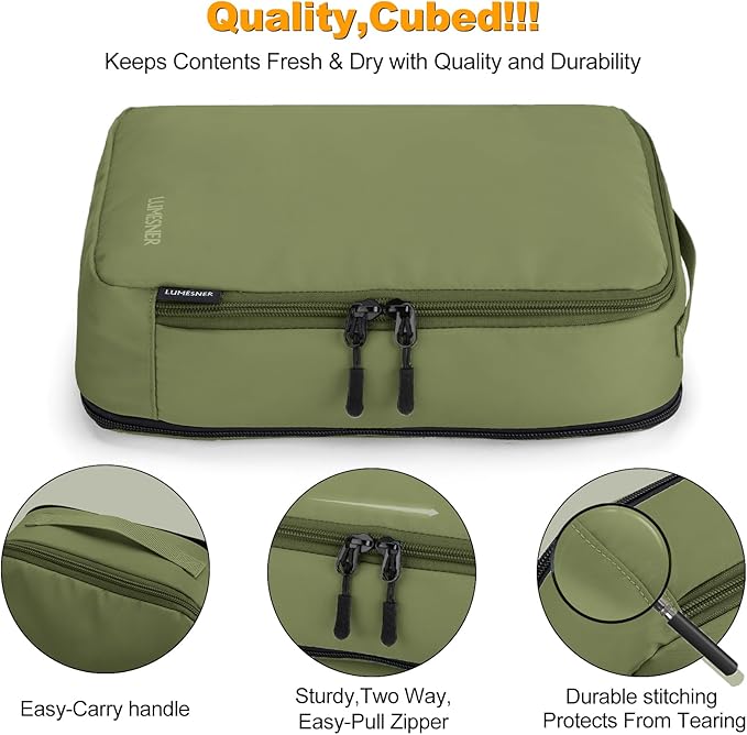 8 Set Compression Packing Cubes - Image 5
