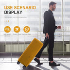 Travel Luggage Cover Suitcase Protector Scratch-Resistant Fit 19-31 Inch - Image 7