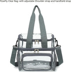 FlowFly Double Layer Cooler Insulated Lunch Bag Adult Lunch Box Large Tote Bag - Image 2