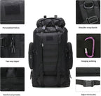 Hiking Backpack for Men 70L/100L Camping Backpack Military Rucksack Molle 3 - Image 5