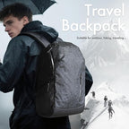 hk Waterproof Travel Backpack for Men – Lightweight 30L Laptop Backpack - Image 3