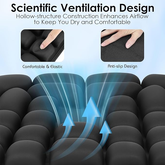 Portable Travel Cushion, Airplane Seat Cushion - Image 3