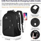 MATEIN School Laptop Backpack, Large TSA Friendly College Computer Bookbag - Image 3