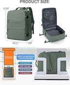 coowoz Large Travel Backpack Carry On - Image 3