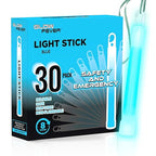 Glow Fever Emergency Safety Military Grade 6'' Lightsticks, Light Up Ultra by PartyDragonGlowFever