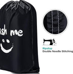 HOMEST XL Wash Me Travel Laundry Bag, Dirty Clothes Organizer, Large Enough to - Image 2