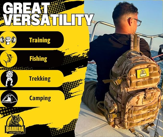 25 L Tactical Backpack: durable military-style backpack - Image 2