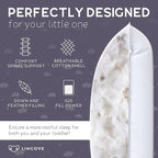 Lincove Canadian Down Toddler Pillow - Image 2