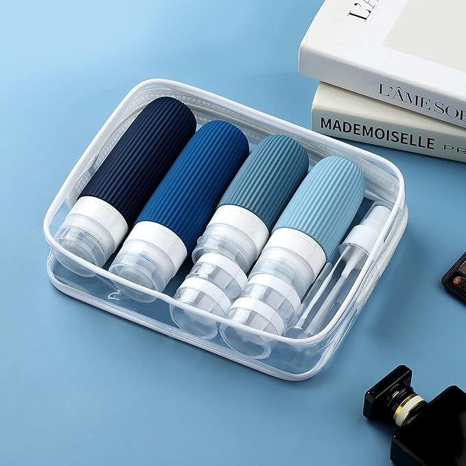 16 Pack Travel Bottles Set, TSA Approved Leak Proof Silicone Squeezable - Image 7