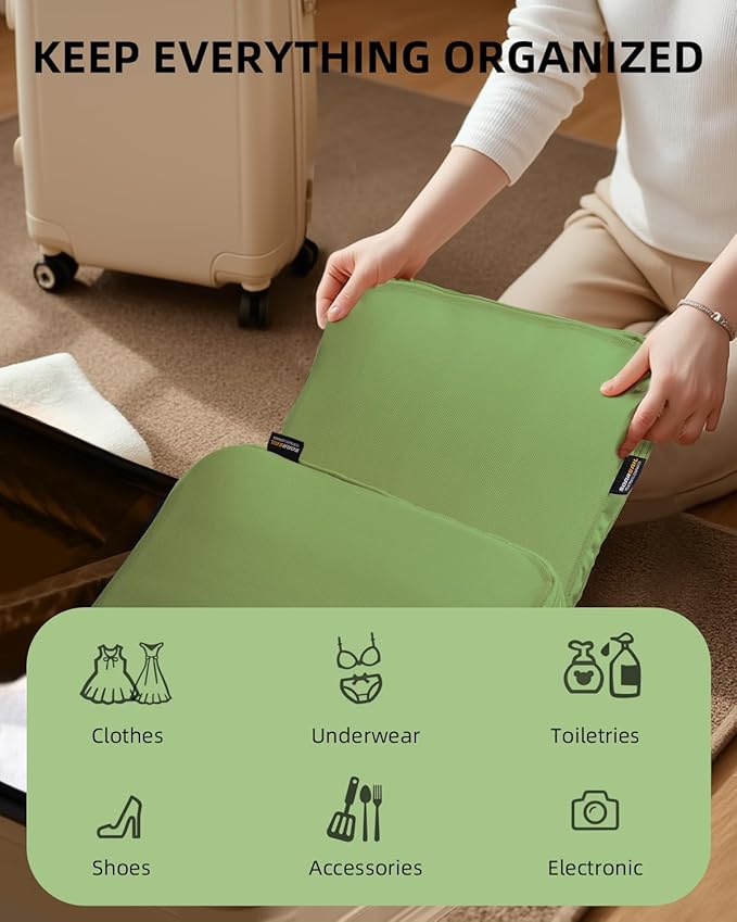 6 Set Compression Packing Cubes - Image 6