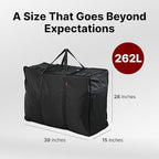 Plago Professional Quality Nylon Extra Large Duffel Bag, Lightweight Foldable - Image 2