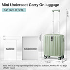 Hanke 14 Inch Underseat Carry On Luggage - Image 3