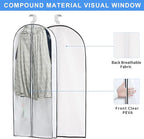 Hanging Clothes Storage with 4" Gusseted Garment Covers - Image 5