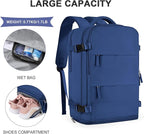 coowoz Large Travel Backpack for Women Men, Carry On Backpack, Hiking Backpack - Image 4