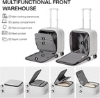 mixi Carry On Luggage, 18” Suitcase - Image 4