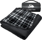 Outdoor Waterproof Blanket, Foldable Fleece Stadium Blanket by KawaGeboKamp