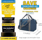 For Spirit Airlines Personal Item Bag 18x14x8 in Underseat Carry-on Luggage - Image 3