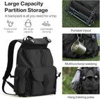 mixi Travel Backpack for Women Men, 18 Inch Carry On Laptop Backpack Flight - Image 2