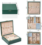 2-layer jewelry box，Jewelry Organizer - Image 4