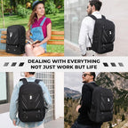 18.4 Inch Large Travel Backpack - Image 7