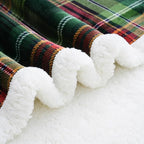 PU MEI Sherpa Fleece Throw Blanket 60" x 80" Reversible Plush Fluffy Large Big - Image 6