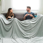 PHF Oversized King Fleece Blanket 120"x120", No Shed No Pilling Big Soft Blanket - Image 2