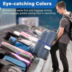 2 Pack Luggage Straps for Suitcases, Adjustable Travel Belt - Image 5