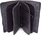 Genuine Leather Nomad Organizer Travel Wallet | Women's Wallet Clutch Passport - Image 9