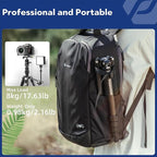 Fotopro 59" Carbon Fiber Travel Tripod, Lightweight Compact Camera Tripod - Image 2