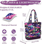 VASCHY Beach Bag for Women, Large Waterproof Sandproof Fold-able Packable Pool - Image 2