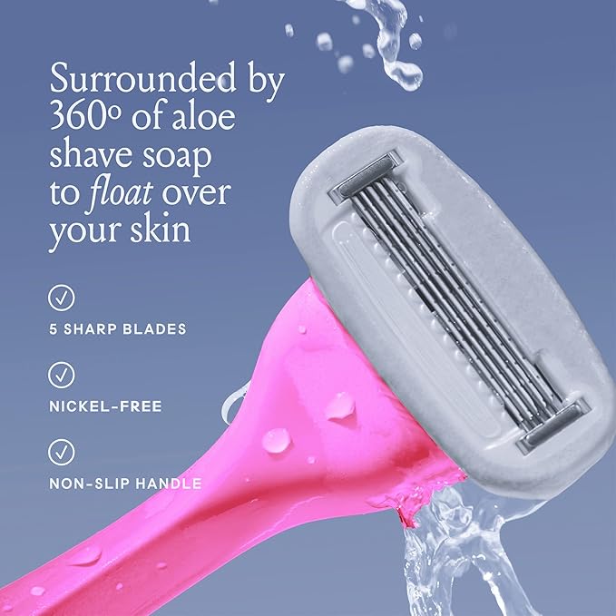 Billie Razors for Women Shave Kit – Women’s Razor + 4 x 5-Blade Razor Refills + - Image 5