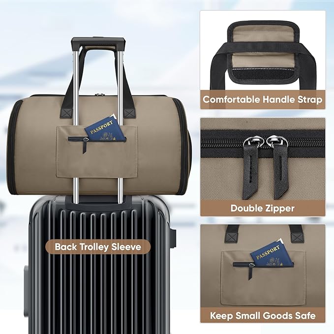 BALEINE Convertible Garment Bag - Image 6