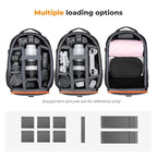 K&F Concept Camera Backpack for Photographers Photography Camera Bag - Image 2