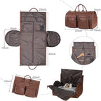 seyfocnia Convertible Travel Garment Bag, Carry on Garment Duffel Bag - Image 2