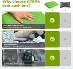 ATEPA Inflatable Stadium Seat Cushion, Self-Inflating Memory Foam Stadium Seats - Image 5