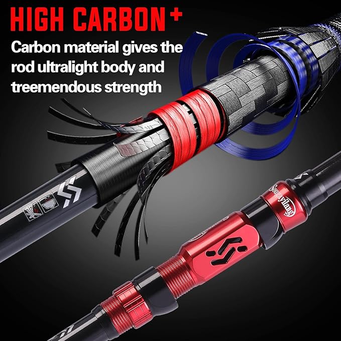 Sougayilang Portable Telescopic Fishing Rod - Image 6