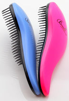 Detangling Hair Brush Set – Twin Pack Value – for Kids and Adults – Knot-Free, Tangle-Free, A Silky Smooth Shine! Set Comes in the Popular Colors of Pink and Blue