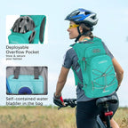 LARIPOP Hydration Backpack, 18L Hiking Backpack - Image 7