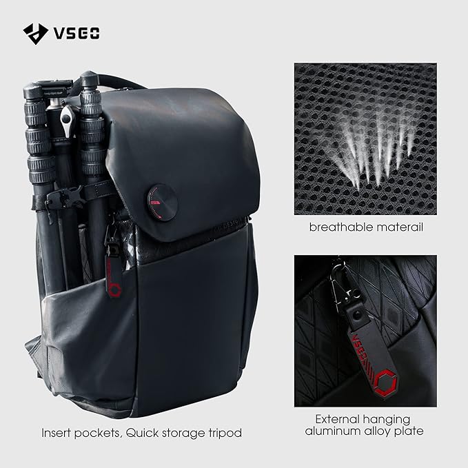 VSGO 20L Professional Camera Backpack - Image 7