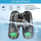 PISEZ 30X60 Compact Binoculars for Adults and Kids，Lightweight Foldable Easy - Image 7