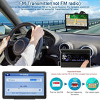 Car GPS Navigation, 2025 Map 7 inch Touch Screen Car GPS, Voice Turn Direction - Image 5