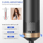 5 in 1 Blow Dryer Brush, Hair Dryer Brush Set Negative Ion Upgrade Hot Air Brush Air Styler Curling Wrap Air Curler, Curling Iron Hair Styling Tools As A Gift for Straight/Curl/Drying/Smoothing