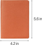 2 Pack Passport covers and Vaccine Card Holder Arouselove PU Leather Passport - Image 2
