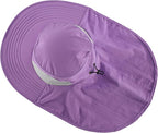 Home Prefer Outdoor UPF50+ Sun Hat Wide Brim Mesh Fishing Hat - Image 5