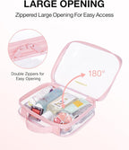BAGSMART TSA Approved Clear Toiletry Bag, 3 Packs Quart Size Water Resistant - Image 3